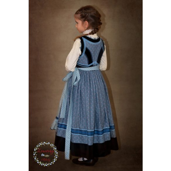 Gyermek mezőségi ruha  köténnyel - blúz és alsószoknya  opcionálisan 