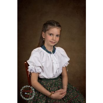 Húzott nyakú blúz 