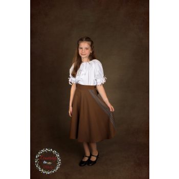 Lapszoknya - csokibarna  színben