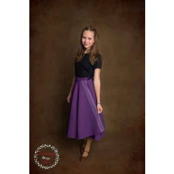 Lapszoknya - sötétlila színben