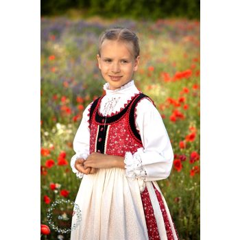   Gyermek mezőségi ruha köténnyel - blúz és alsószoknya opcionálisan 